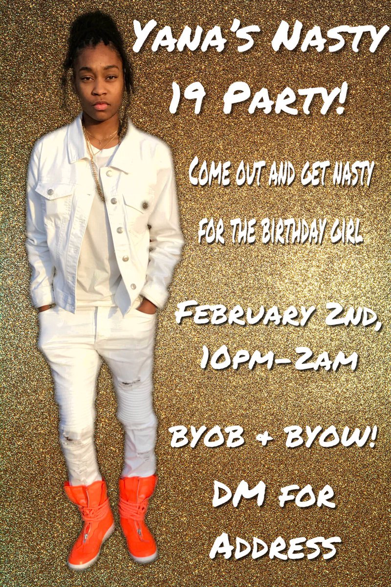 2live2fiveent's tweet photo. Happy Birthday To Iyana 🎉🎂🎈Come Celebrate Her NASTY 19 With Us Tonight😈😈😈  #2Liiiiive🤘🏾 https://t.co/IwgaUOIaYh