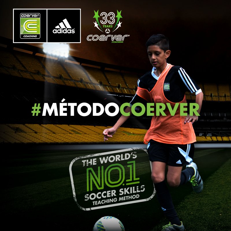 CoerverSpain's tweet photo. Más de 30 años nos avalan como el mejor Método destinado a la formación y enseñanza de la técnica futbolística en niños y adolescentes. Si quieres mejorar la tuya o convertirte en un entrenador de éxito, ¡únete a Coerver! 

#MétodoCoerver https://t.co/RxO2oQ6MGD