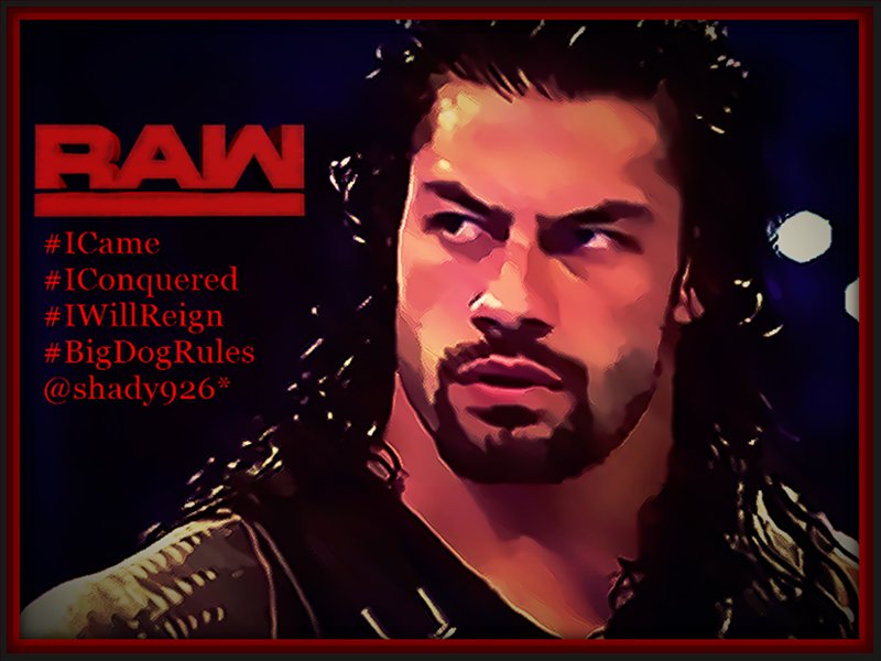 Shady926's tweet photo. #Roman been a while ...thought i better get off my lead ass an show some #Support #MakeAFewNew #RomanIsRawCommercials #YouAreTheBest #ThatNeverChanges #KeepClimbing #MountainTopsGettingCloser https://t.co/qEytOHv2Ul