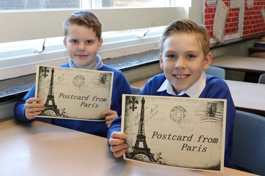 PingleAcademy's tweet photo. Hope #year5 are having a fun #frenchday @PingleAcademy #partnerprimary https://t.co/cHMfWF58PA