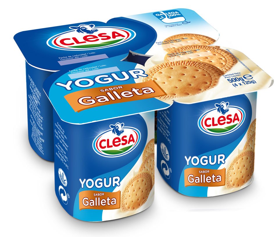 clesa's tweet photo. Nos ha dicho un consumidor que se habla poco de lo ricos que están nuestros yogures sabor galleta..., ¡¡así que hoy de postre nos tomamos uno!! ¿Aún no los has probado? #FelizViernes #YoguresClesa https://t.co/yTa4EsxX8l https://t.co/ZhBNL7ibdD