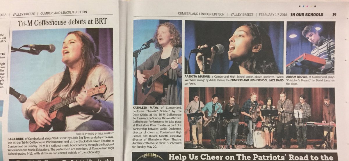 Cumberland HS Tri-M tweet media