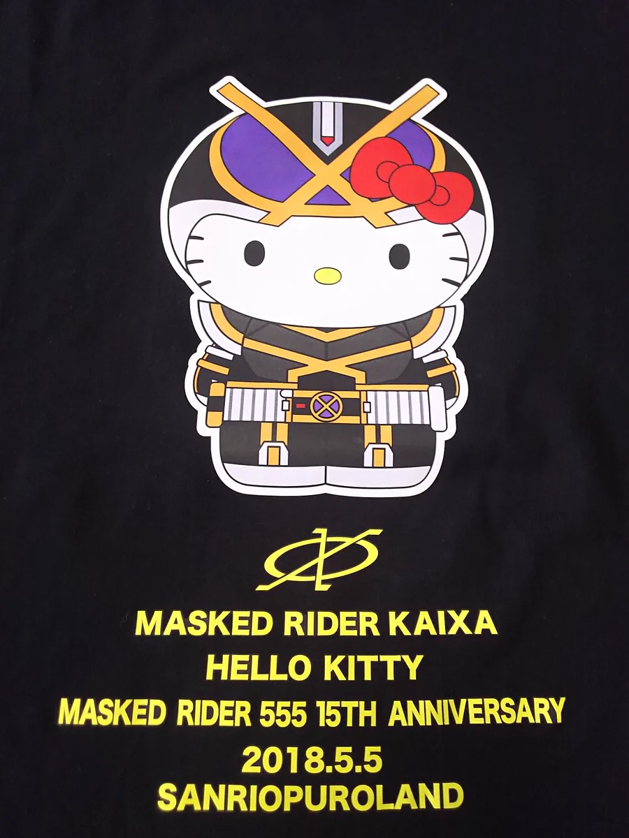 ファンがざわつく？ハローキティと仮面ライダーのコラボデザイン♪