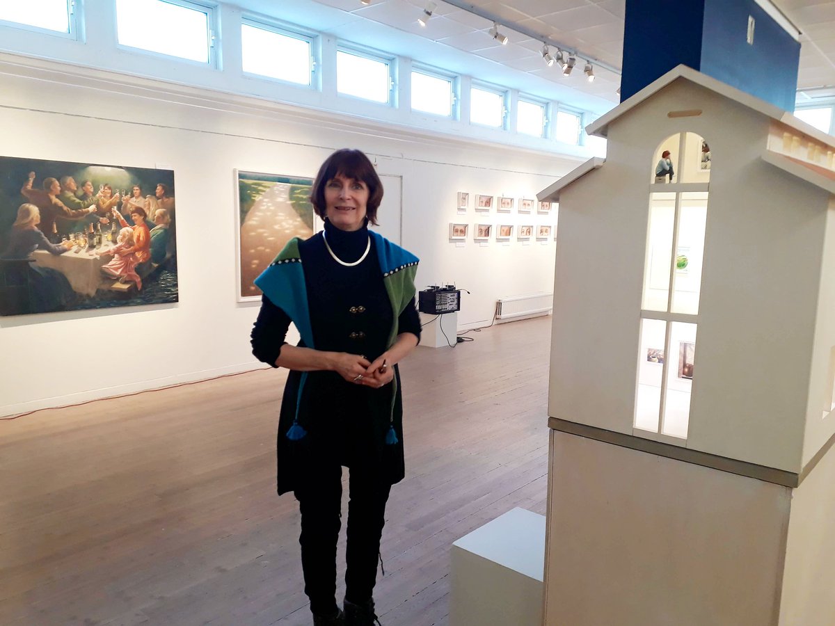 nbmuseum's tweet photo. I morgon kl 13 inviger Anna Toresdotter sin utställning "Se långt på Norrbottens museum. Om människan och miljön och utmaningarna, men även vilka möjligheter som finns för en hållbarare framtid. #norrbottensmuseum #annatoresdotter #konst #utställning #miljö #ekosystem #vernissage https://t.co/E8e3jilJVU