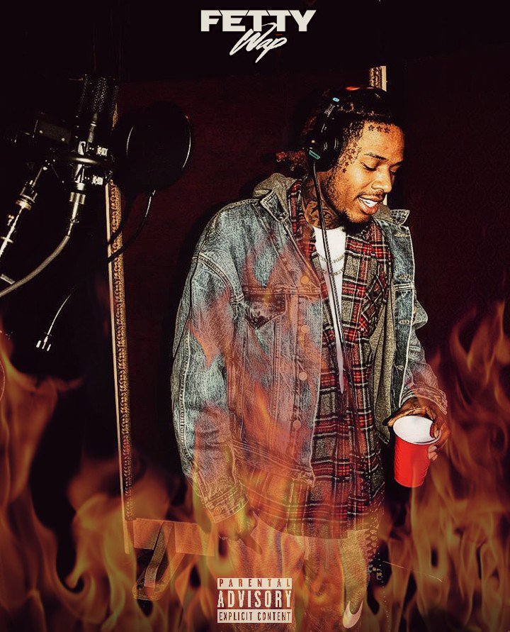 Yahtti1's tweet photo. Artwork by me 🔥💯 #FettyWap #music https://t.co/ipqNFx3Cii