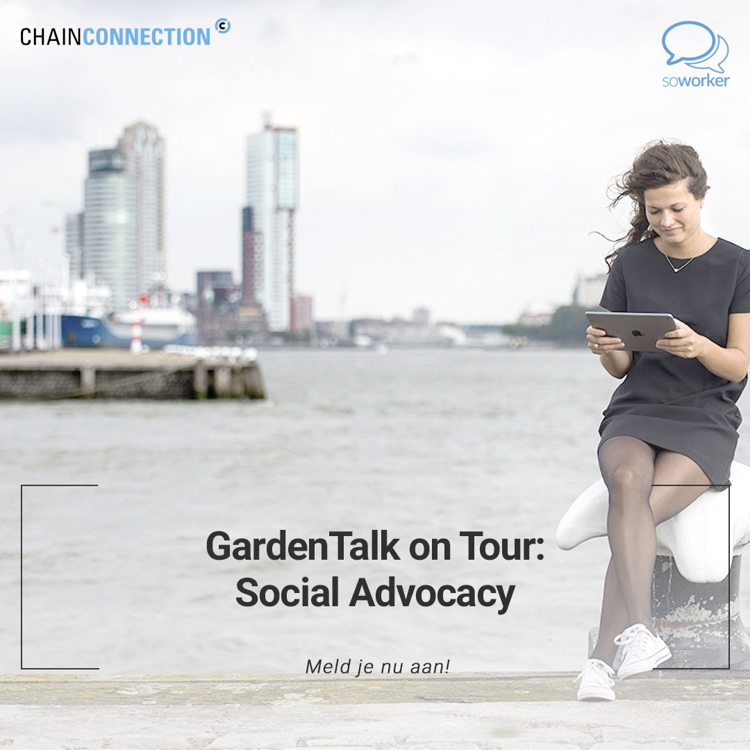 Kom jij op 16 maart naar onze GardenTalk on Tour? In samenwerking met <a href="/SoWorker1/">SoWorker</a> willen wij discussiëren over #SocialAdvocacy in het indirecte kanaal. Praat je mee? lnkd.in/ggx8bCh