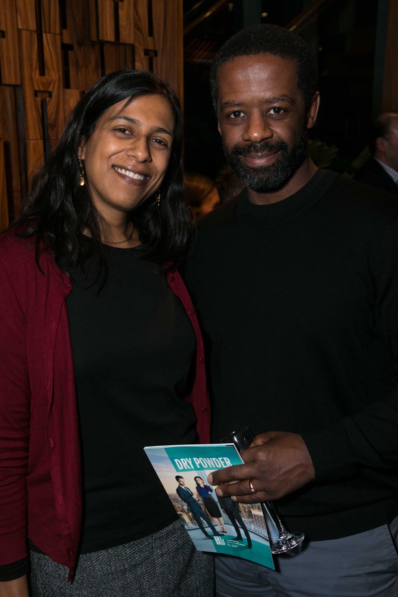 Hamps_Theatre's tweet photo. Have a gander at the full album from last night's #HTDryPowder Press Night, with guests including @Markgatiss, @AdrianLester and Lizzy Caplan: https://t.co/OROOf40QKF https://t.co/06VuC7qiol
