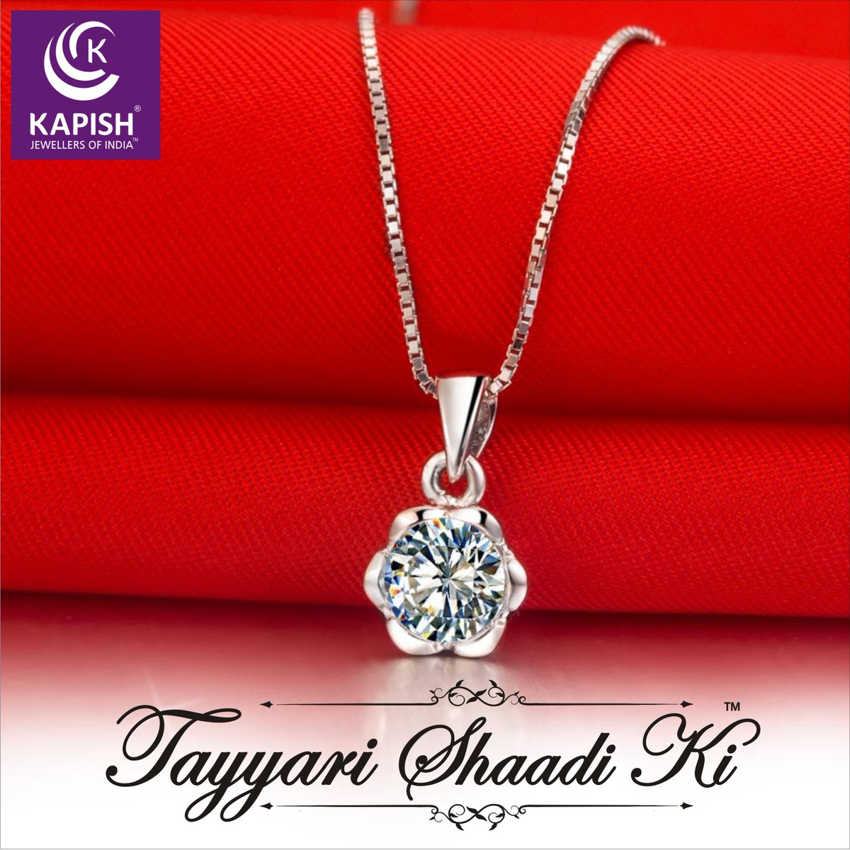 kapishjewels's tweet photo. Fantastic in floral!
Buy this Floral Diamond Pendant at KAPISH JEWELS
Visit here: https://t.co/QLB2lYIHwb
#TayyariShaadiKi #LatestJewellery #JewelleryCollection #Jewellery2018 #WeddingJewellery #KapishJewels #DiamondJewellery #JewelleryCollection2018 #KapishJewelsBareilly https://t.co/VWwo1MsowY