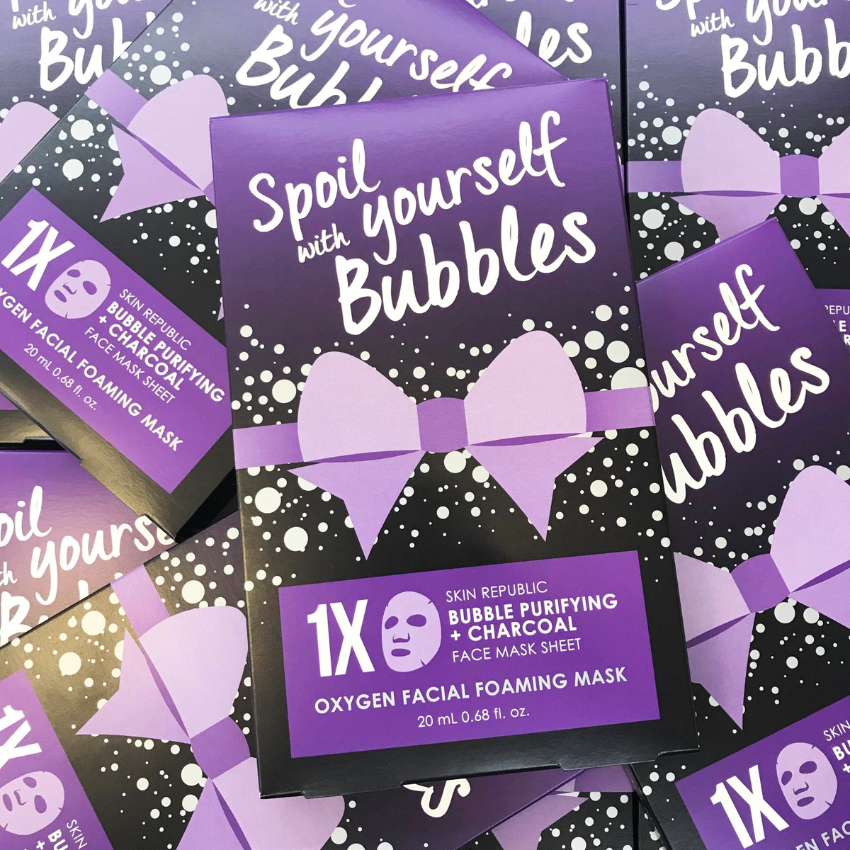 RT &amp; follow 2 #WIN 1 of 5 Skin Republic Bubble Mask! Competition ends 02/02/18 at 23:59. Ts&amp;Cs apply, please see bio 💋 #fridayfreebie