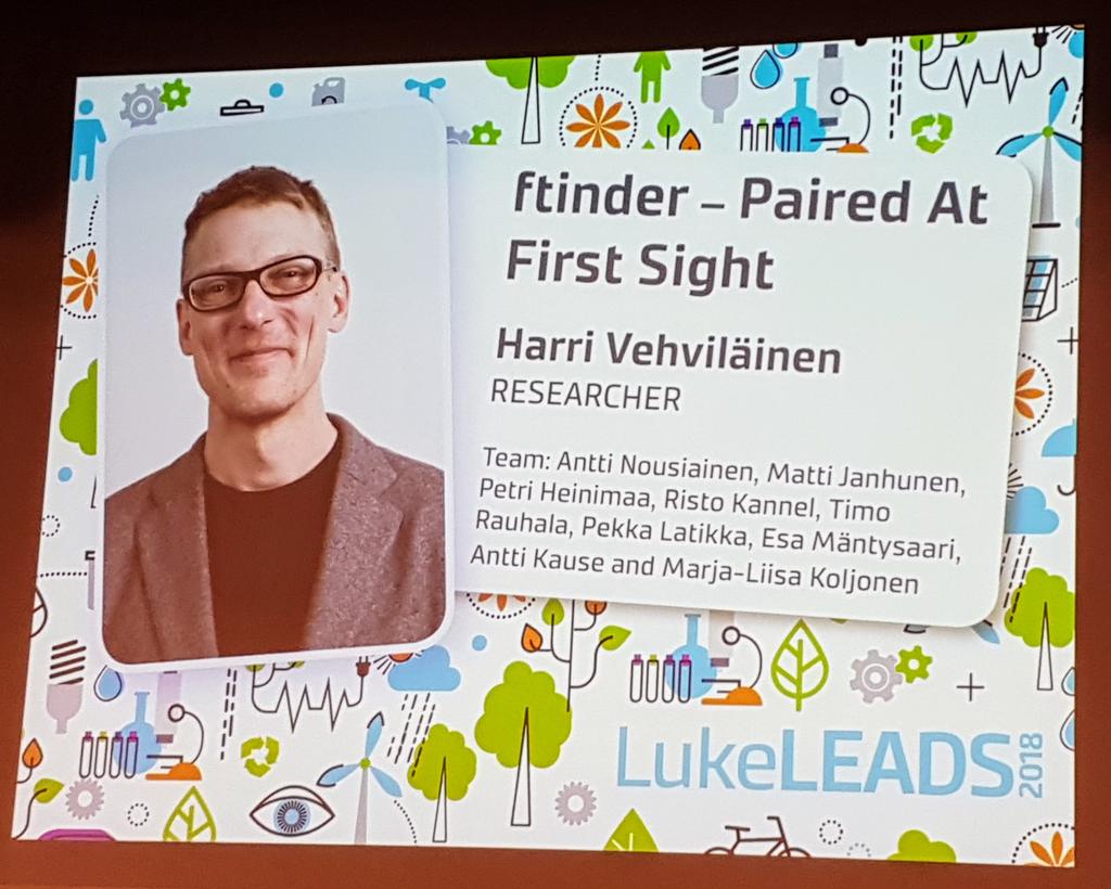 merikallas's tweet image. Wow what a #LukeLEADS pitching session! My favourite so far #ftinder which pairs and matches your broodstock the way you want @LukeFinland