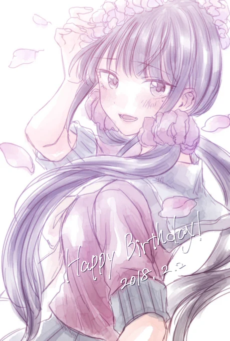 間に合った-!ハルマキ誕生日おめでとう!
 #春川魔姫生誕祭2018 