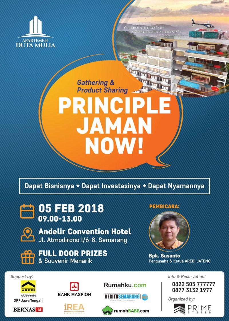 Jangan lewatkan, untuk Anda principal yang ada di Semarang!