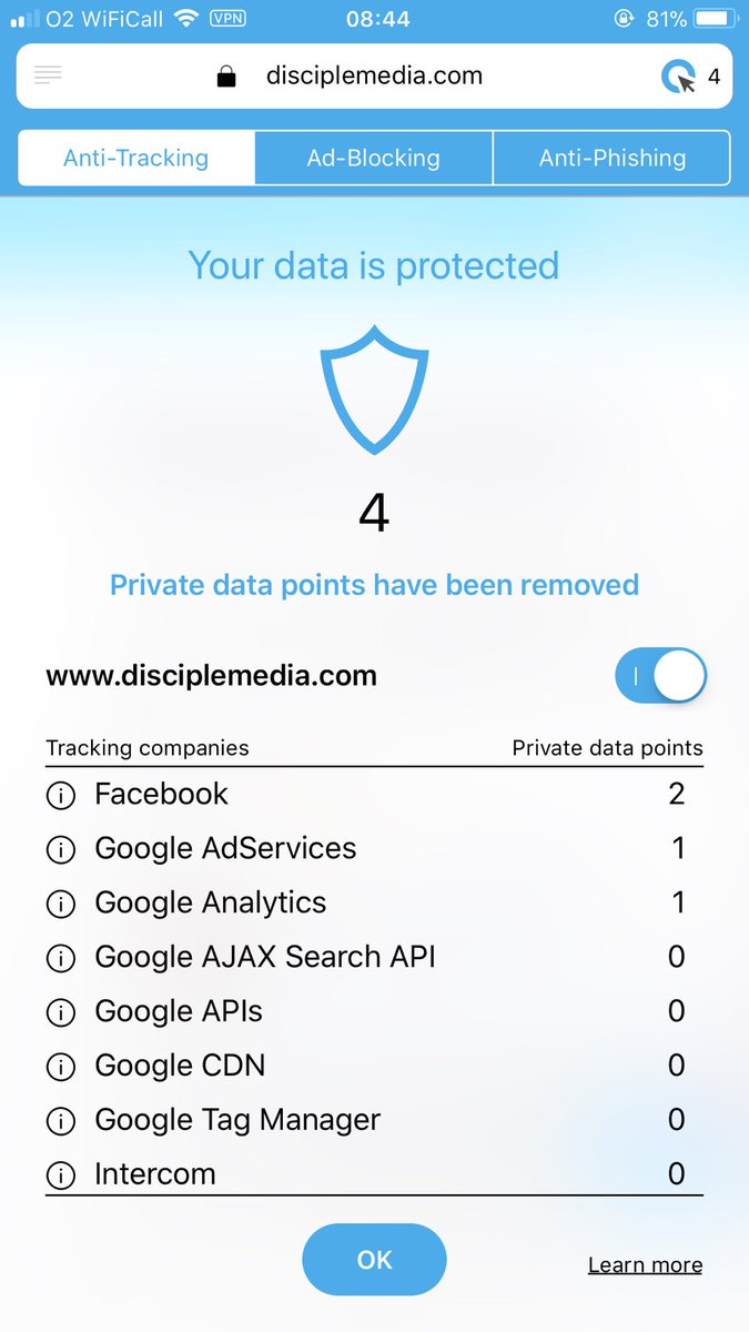 Privacy Matters On Twitter 27 Yep Looks Like Disciple Media