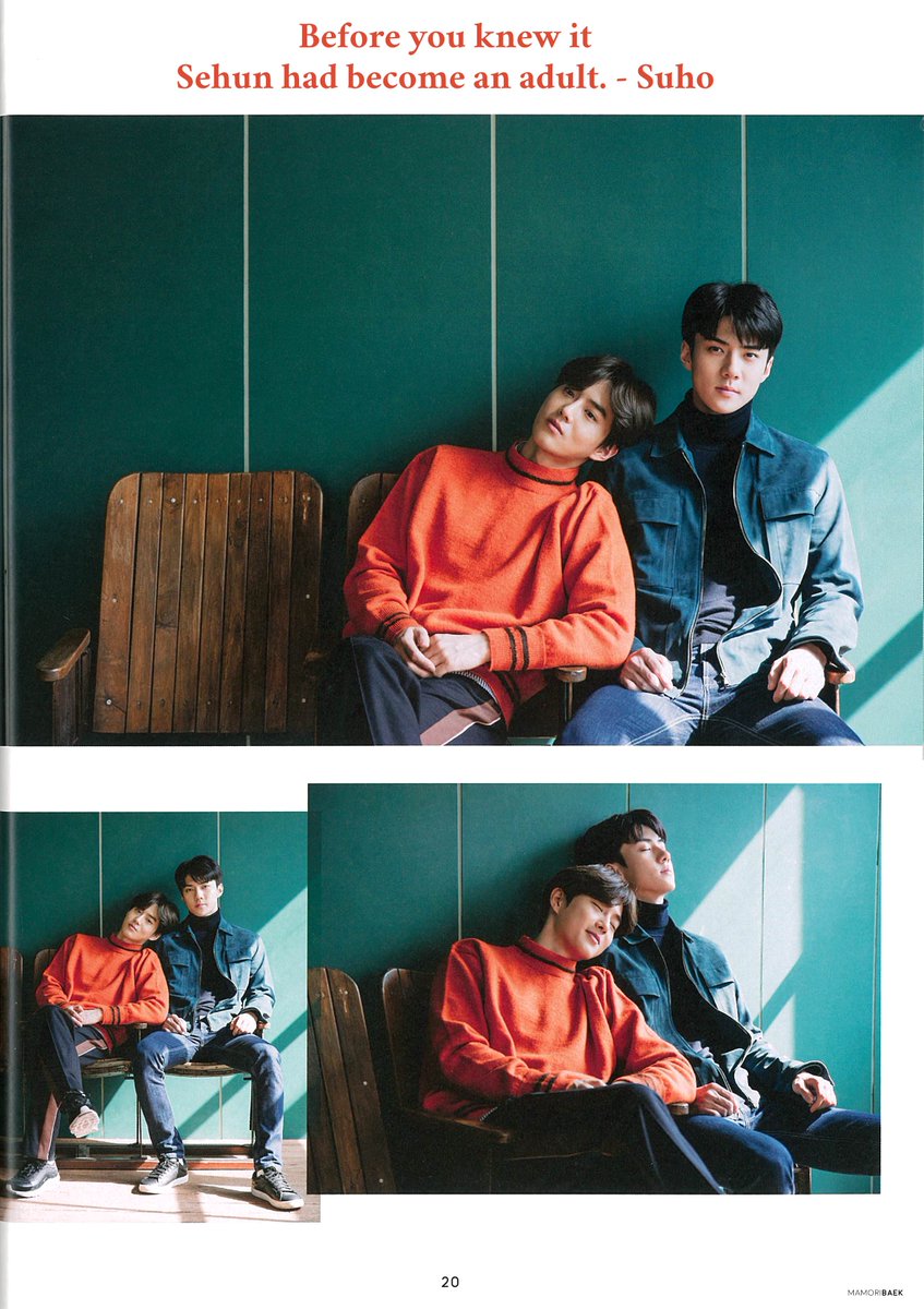 EXOXOXOID's tweet photo. [SCAN] Sehun &amp; Suho #EXO - EXO-L JAPAN Official Book Vol. 7 (cr: mamoribaek)
https://t.co/e1vOG97vsN 
https://t.co/izyMqLsICb 
https://t.co/FDXn7GdewT 
https://t.co/9XFsPMKlDI https://t.co/3faXo5ztSF