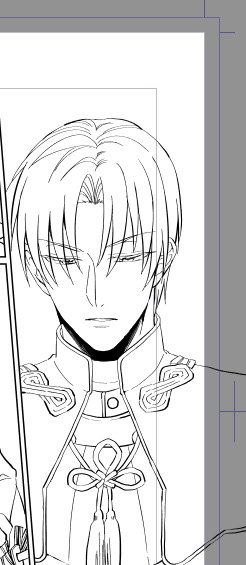 今日の進捗 結局描いてた3ページボツったので進捗率マイナスになりました(悲しい)😢 結構きれいに顔描けたなって思った長谷部もページボツなのでお蔵いき 悲しい😢😢 