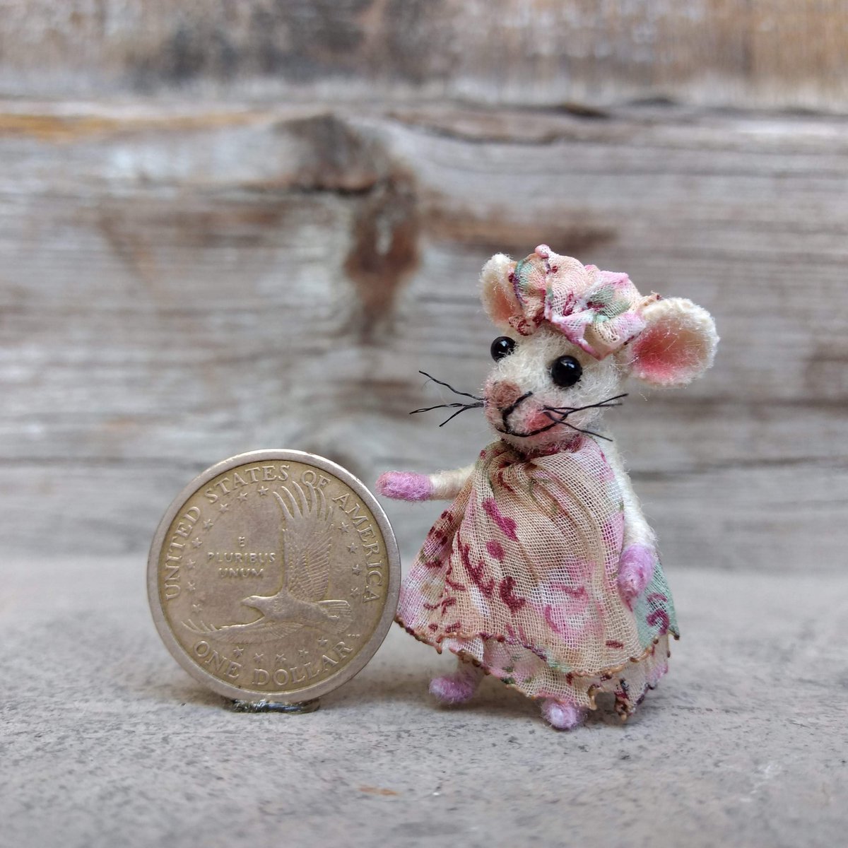 AnjiTeri's tweet photo. #miniatures #littlemouse #fiberart #needlefelting #dollhousedoll #mice #handmadedoll #handmade #feltedmouse #mouse #miniatureanimals #tinimouse https://t.co/auKhjzpZcD