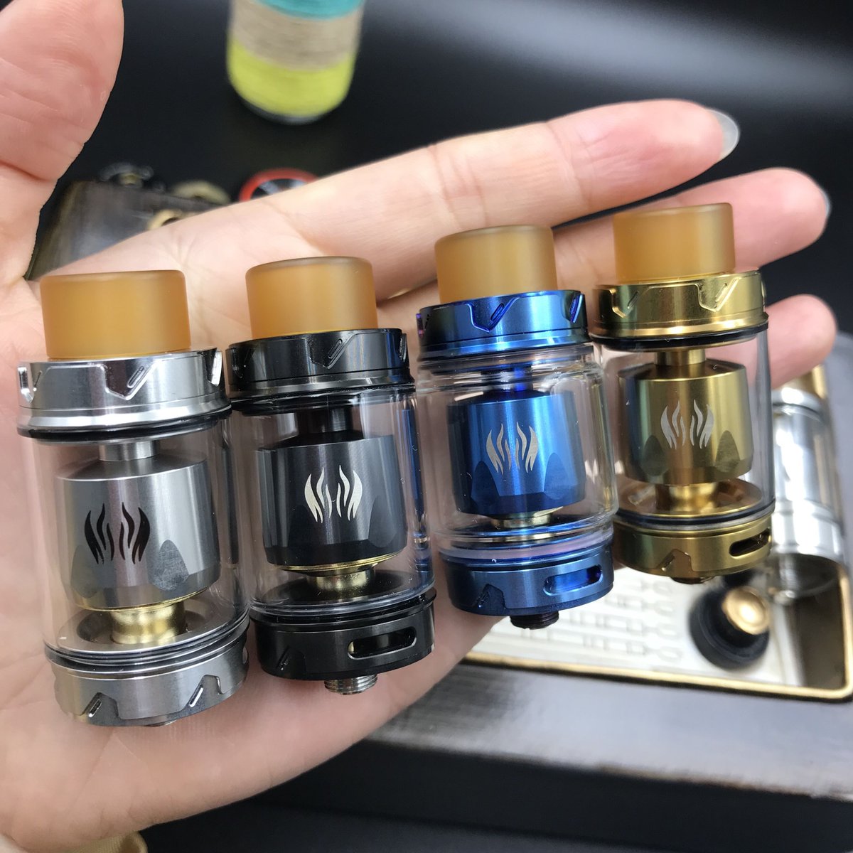 Mine #handcheck for #ghostinhalerta 😍🤩Beautiful
#avidvape