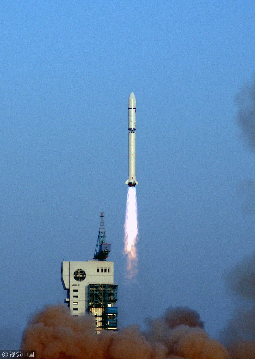 CGTNOfficial's tweet photo. China's first seismo-electromagnetic satellite for earthquake observation, the ZH-1, launched at 0751 GMT on a Long March-2D rocket from NW China's Jiuquan Satellite Launch Center (File Photo) https://t.co/cX79l2JD0Z