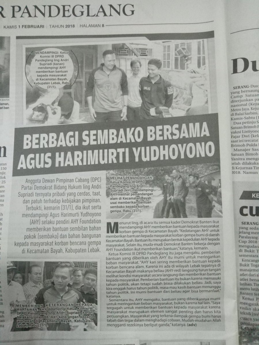 Iingas1988's tweet photo. Yang muda yang punya cerita #DemokratSolidRiangGembira
#ahypedulilebak
@hincapandjaitan @AHY_Lovers @SBYudhoyono https://t.co/oPj0emXoww