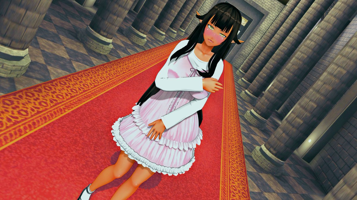 色々イジイジしたら迷走シタ
もうワケがワカラナイヨ

#CM3D2 #カスタムメイド3D2 