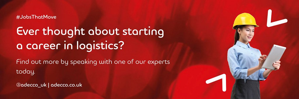 Ever thought about a career in logistics? Find out more from @adecco_uk ow.ly/mCZ130i6Juc #JobsThatMove