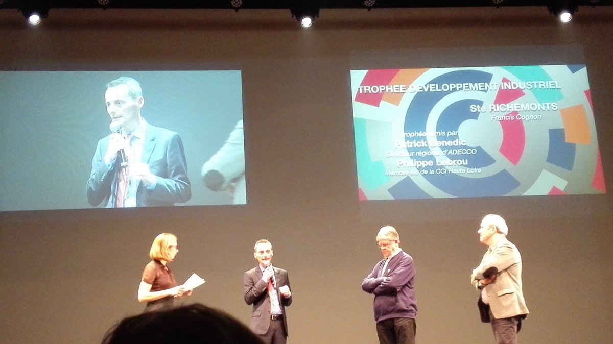 La Team altiligérienne en force pour les Trophées de l'Economie Haute Loire. Merci à Patrick <a href="/Gggzzzz/">Patrick BENEDIC</a> pour sa brillante intervention devant les 800 entreprises présentes :)