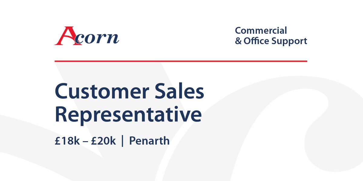 AdRA_ne's tweet photo. acorn_jobs: Customer Sales Representative wanted in #Penarth 
 £18k - £22k + benefits
 Good commission available 
 Free gym and games room
 Opportunity to gain additional qualifications!
 More info > https://t.co/gg7CsWIdFc https://t.co/BoY7PP8GUR