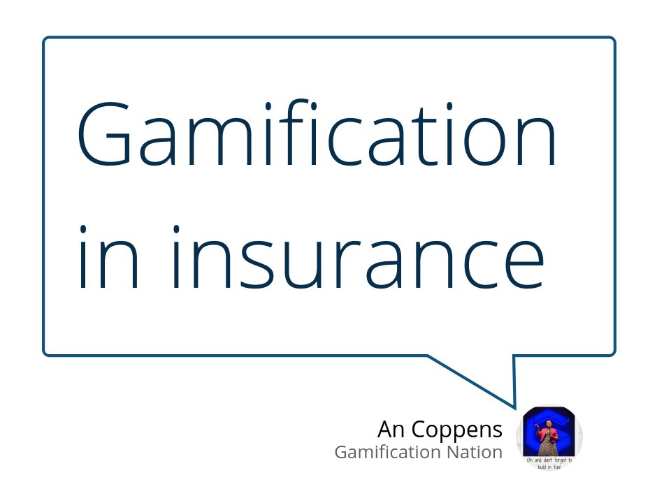 AnCoppens's tweet photo. Check out our new article: Gamification in insurance https://t.co/iGSIcaYdSP #Gamification #Gamificationdesign #Businessgamification #Gamificationininsurance https://t.co/dNWh20ysV8