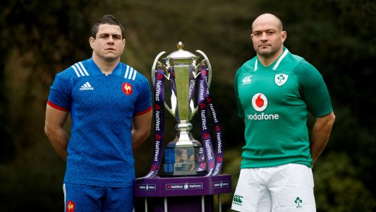 IrishRugby's tweet photo. Head-To-Head: Ireland v France #FRAvIRE #TeamOfUs #ShouldertoShoulder https://t.co/rRgi95Yoor https://t.co/4rQ9PXB5ZK