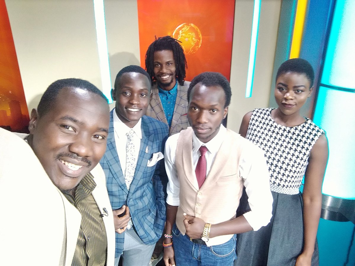 Earlier today with @WillisRaburu on The powerbreakfast show on @citizentvkenya. Thanks for having us