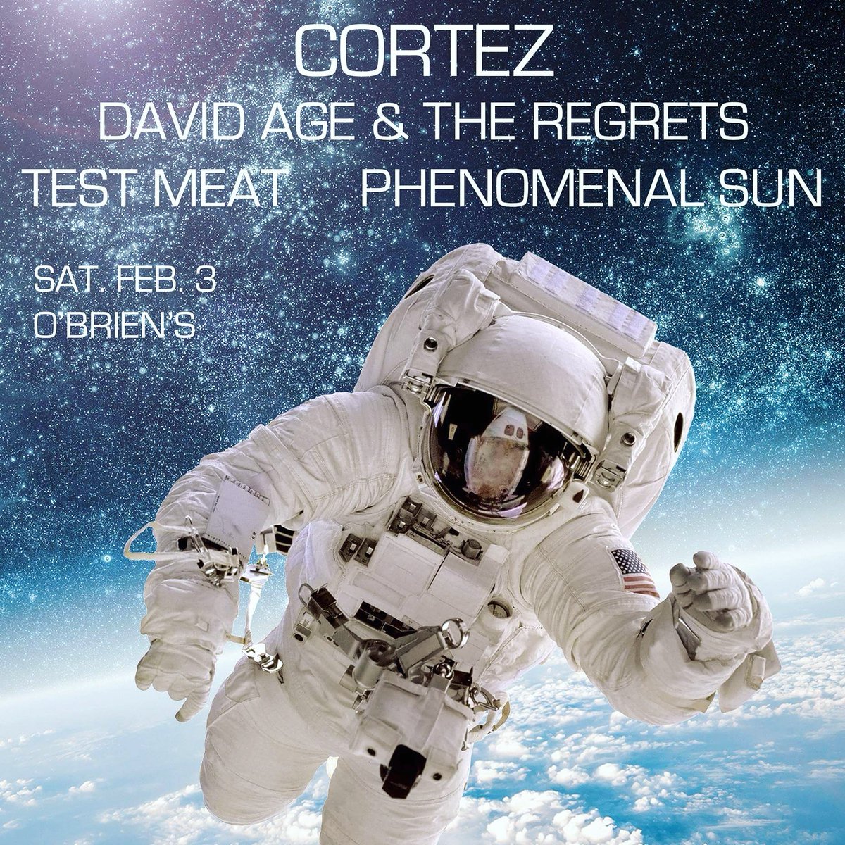 nashondrums's tweet photo. #testmeat #tomorrow #SaturdayNight @OBriensPub02134 #allston #boston #grungepop #noisepop #grunge #rock We are on second. https://t.co/9xU9NV3Eqq