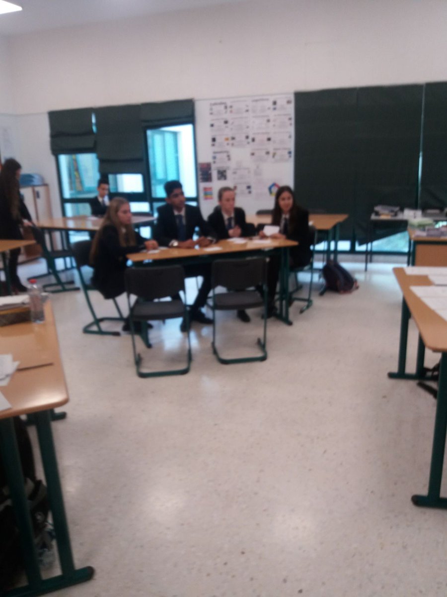 eicgerman's tweet photo. So far our #eicdebate team has debated twice and won twice. Well done! Keep up the good work! @EICMarbella @eicHUMAN @MathsEIC @MFLEIC @MissHMatthews7 https://t.co/v4aviJh3dH