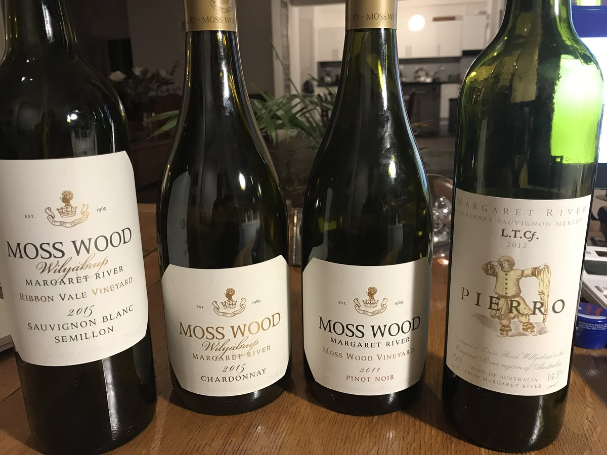 I loved exploring Western Australia’s Margaret River at wine club this week. Here are the wines we tried, all from <a href="/JeroboamsPontSt/">Jeroboams Pont St.</a>   The #Chardonnay from Moss Wood was particularly good. #wine