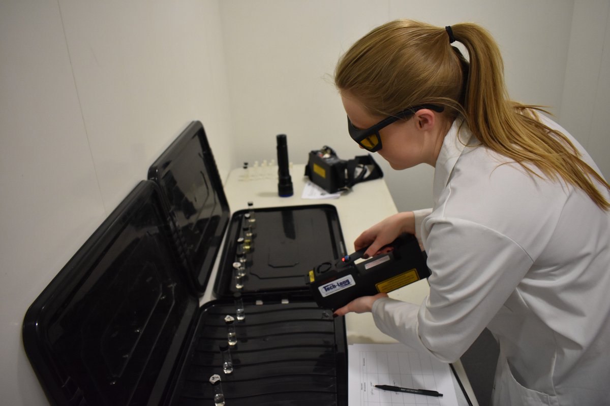 JohnCassella2's tweet photo. Real world research conducted by one of our forensics students @StaffsCJF_Dept researching into the detection of missing persons in water. Fluorescence from body chemicals shown by use of 'Tech-Long' lasers and DB-LEDS  #ProudToBeStaffs is yielding ground breaking info,@StaffsUni https://t.co/zgQohEPXi4