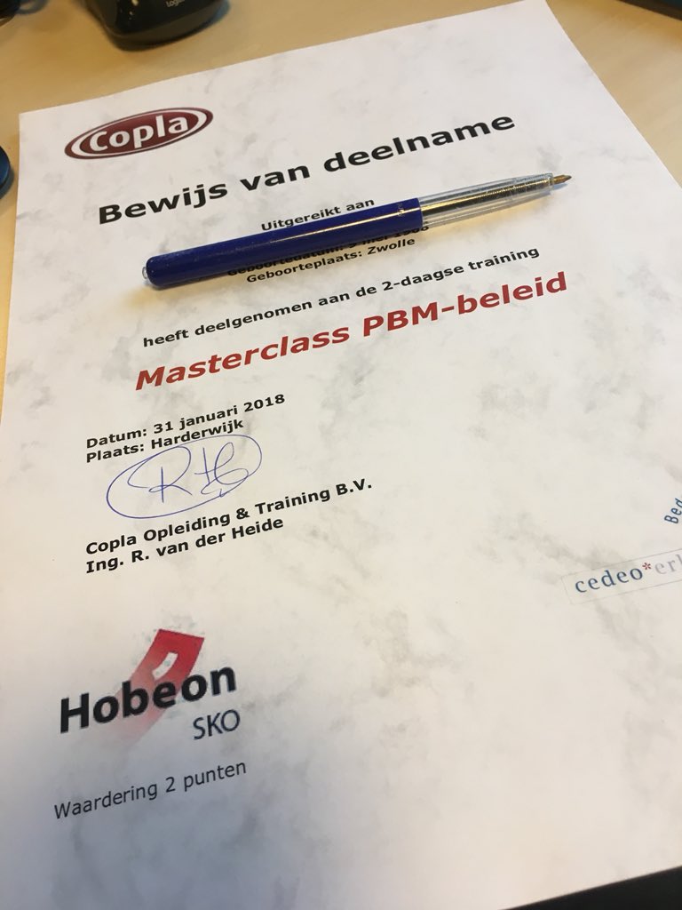 PBMCoach's tweet photo. Wil jij ook een bewijs van deelname achteraf ontvangen en leren hoe je nu pbm’s kiest? Kom dan naar de masterclass #PBM https://t.co/Q90VRnuKSm https://t.co/Lok2o36ehr