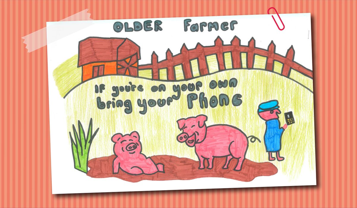 Hsenigov's tweet photo. February’s Be Aware Kids farm safety calendar entry reminds older farmers to always carry a phone when they are working alone, Don’t take any risks #stayfarmsafe. More info at: https://t.co/JYbMVQKGZr https://t.co/haklN0zHVt