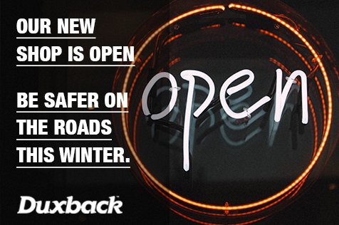 DuxbackUK's tweet photo. Duxback shop now open.  https://t.co/AXxfVIRLCx 
#nomorewipers #cars #saferroads #ukroadsafety #audi #bmw #volvo #ferrari #ford #citroen #peugeot #mitsubishi #redbullracing #formula1 #metoffice #think! #brake #roadsafetygb #highwaysagency #rac #nomoreice #win https://t.co/Xuorzefee5