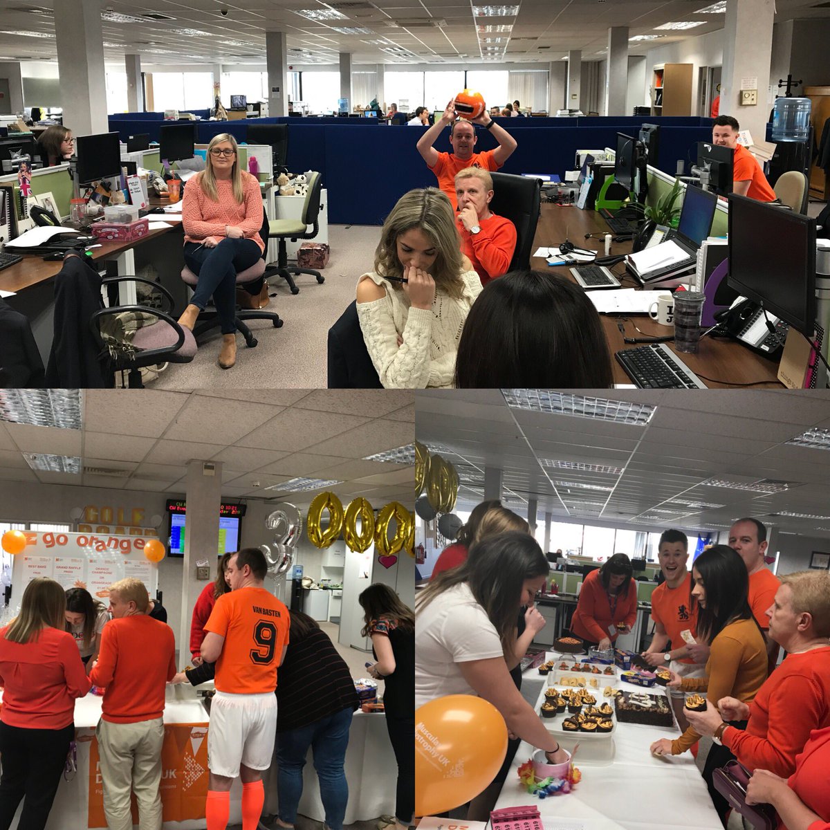 All taking part <a href="/TheCelticManor/">Celtic Manor Resort</a> and <a href="/ICCWales/">ICCWales</a> for <a href="/Help4harrynow/">Help4harry</a> raising money on #GoOrange Friday <a href="/MDUK_News/">Muscular Dystrophy UK</a>