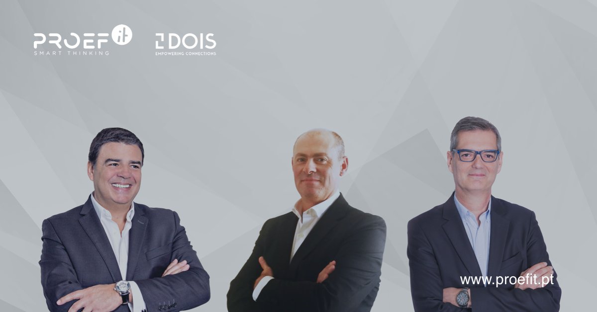 2VGSI's tweet image. Who is who in PROEF IT / DOIS Board
We are now focused in 3 business areas: Infrastructure and Managed Services led by Miguel Luz Pinto, IT Contracting lead by Luis Ferreira and Software Development, under the leadership of Nuno Ribeiro.
#proefit #proefgroup #strongertogether