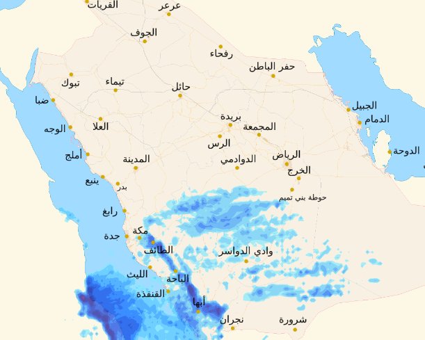 bandarr2001's tweet photo. السلام عليكم ورحمة الله وبركاته 
واسعد الله اوقاتكم بكل خير 
بمشيئة الله تعالى توقعات الأمطار لهذا اليوم الجمعة من النرويجي على مناطق جنوب غرب المملكة وأجزاء من جنوب غرب منطقة الرياض 
هذا والله اعلم. https://t.co/h5icF9eYLH