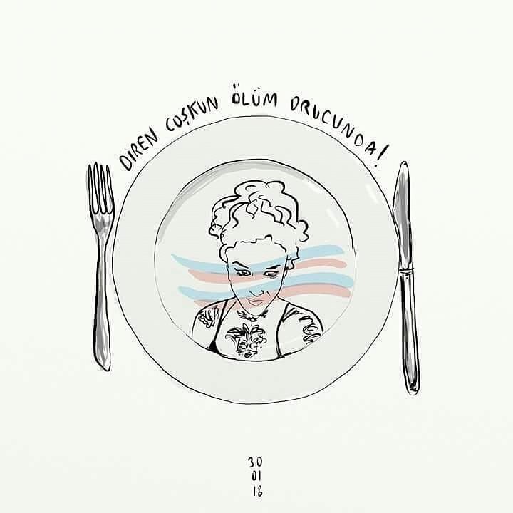biozanki's tweet photo. In Turkey, #Trans prisoner #DirenCoşkun is on indefinite hunger strike! Diren just want to take free and healthy transition process. 

Give the voice for Diren, give the voice for all #transprisoners https://t.co/iaSnSUHad2