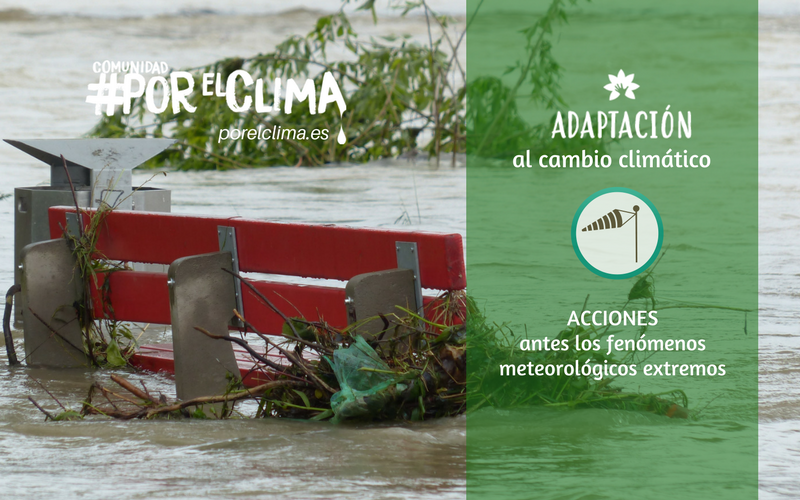 compromisoclima's tweet photo. Las olas de calor, inundaciones, sequías y lluvias torrenciales están aumentando en número y frecuencia. Nos advierten que este aumento está relacionado con el #CambioClimático. No te pierdas nuestras medidas #AdaptaCC #PorElClima https://t.co/Hcr5R9kZ3a https://t.co/VD4mfcZzv0