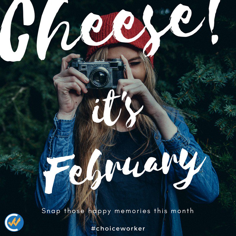 choiceworker's tweet photo. #HappyFebruary
After 5months its finally February but don't forget your resolutions and new year plans. 

Make it a month to remember!
#choiceworker #cheese https://t.co/apb6d11CLM