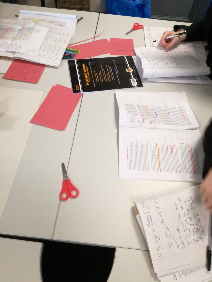 EnglishTPS's tweet photo. Year 11s exploring the wonders of #Jekylland Hyde https://t.co/SNNhCvumZ3