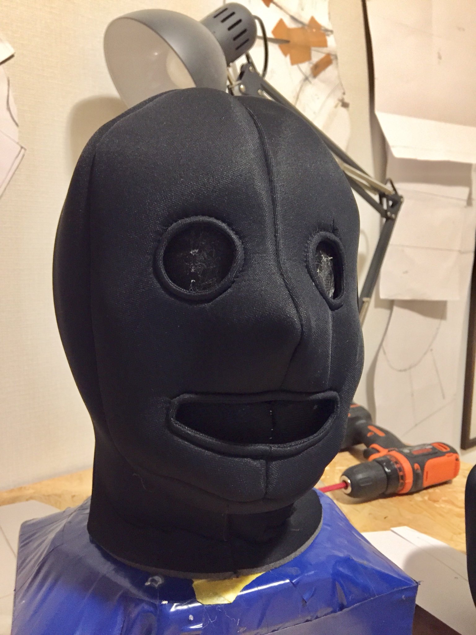 Amazon | ケモノ ヘッドベース お面 ヘルメット付 着ぐるみ