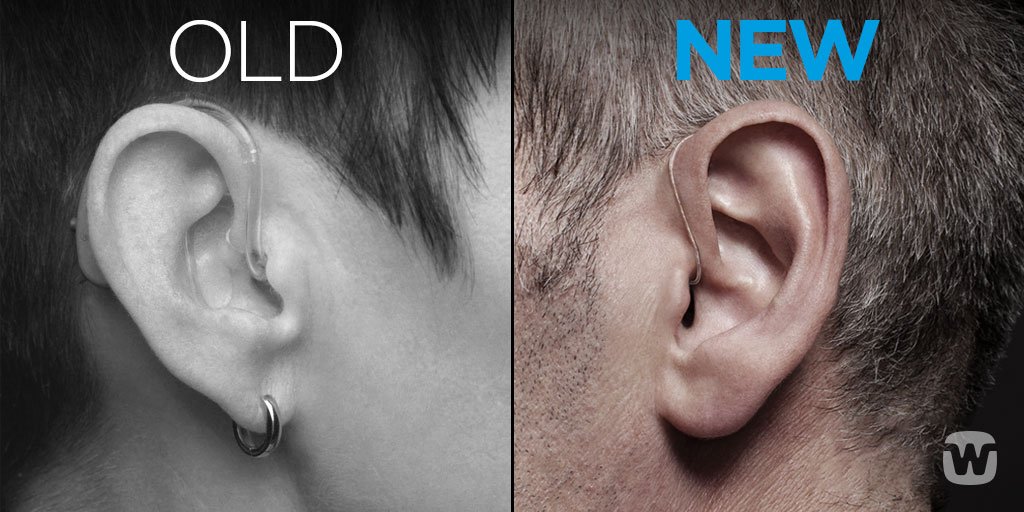Today our patent-pending EASYWARE solution allows for a more discreet look, stability in the ear and a better fit. Hear more at your local dispenser #throwbackthursday #audpeeps #widex
