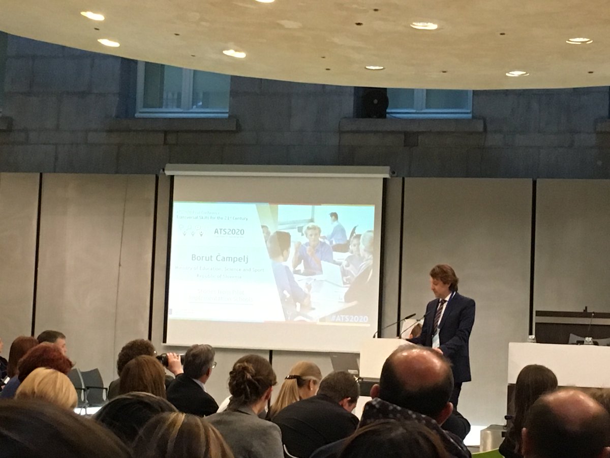 dorinadee's tweet photo. Borut Campelj at #ats2020FinalConference #ats2020 https://t.co/Bs7fXazLiD