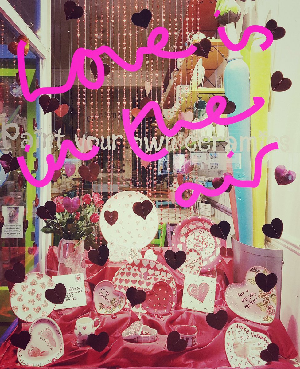 Watch out, Cupid's about! Show your Valentine how much you love them with a handpainted pressie. 💕#ValentinesDay #bespokegifts #love