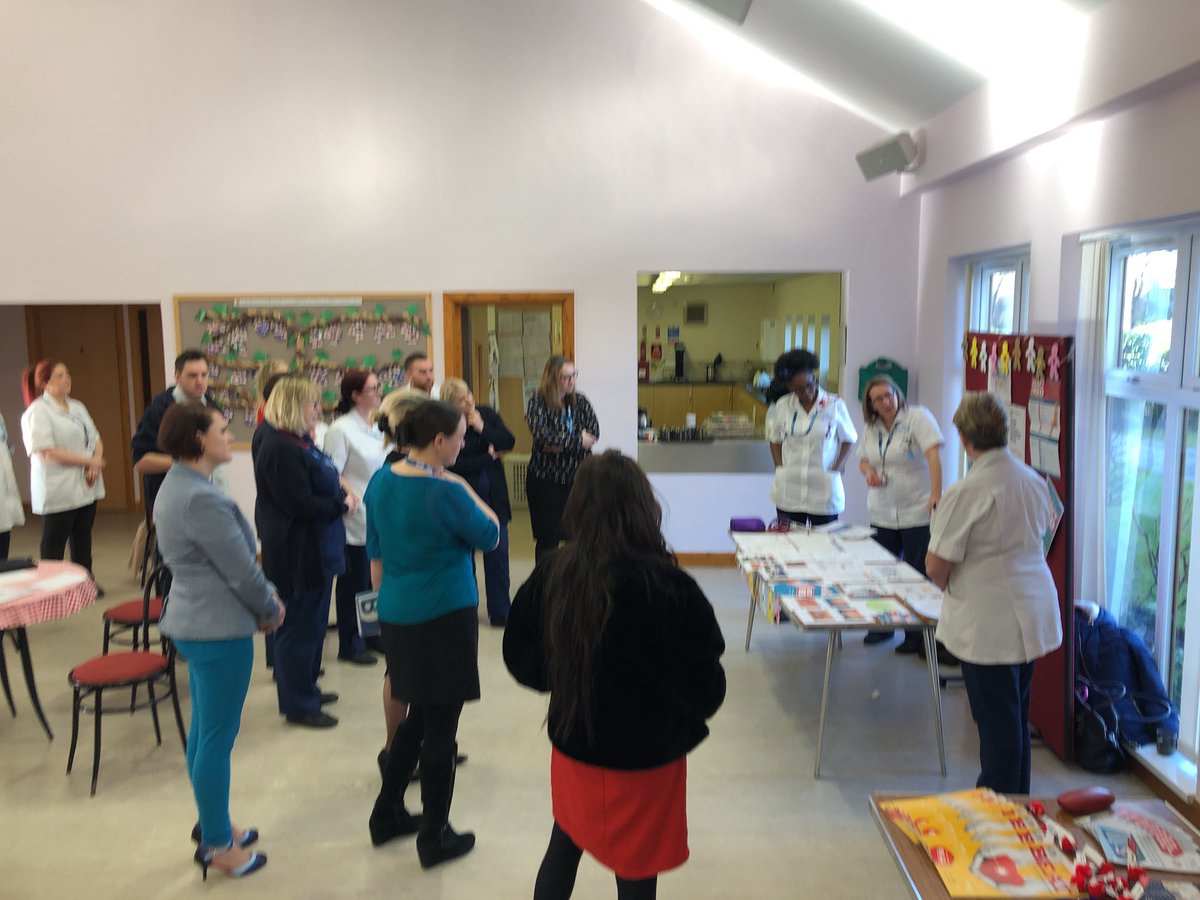 AllanPaddy's tweet photo. @LancashireCare @DeeRoachDON @Marmalady81 TNA speaking about there stalls before the walk round 🥊🥊 https://t.co/7gFfNz7QM1