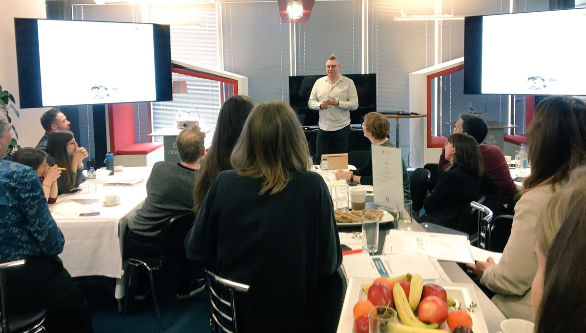 nextjump's tweet photo. Prof Graeme Knowles of @warwickuni sharing how they’re developing and adapting a wide diversity of students and staff to a Culture of Feedback - a difficult but rewarding challenge

#NxJAcademy #learnobservedo #LeadershipDevelopment https://t.co/39Xo0MhYXd